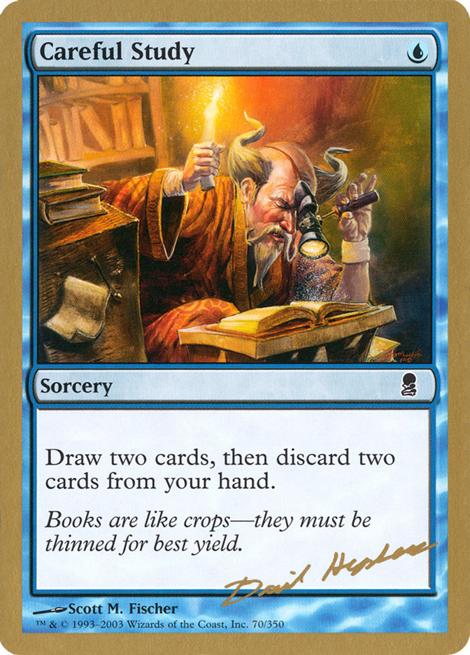 Careful Study (Dave Humpherys) [World Championship Decks 2003] | Exor Games Bridgewater