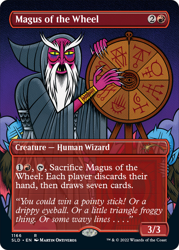 Magus of the Wheel (Borderless) [Secret Lair Drop Series] | Exor Games Bridgewater