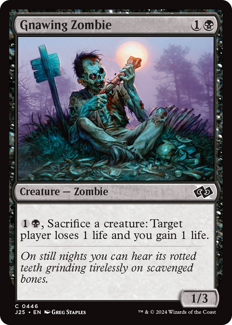 Gnawing Zombie [Foundations Jumpstart] | Exor Games Bridgewater