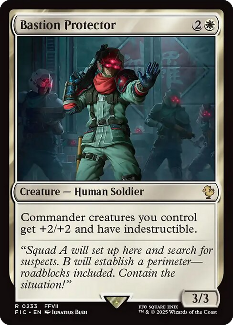 Bastion Protector [FINAL FANTASY Commander] | Exor Games Bridgewater