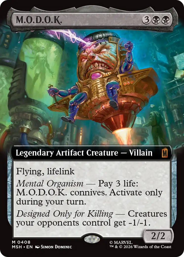 M.O.D.O.K. (Extended Art) [Marvel Super Heroes] | Exor Games Bridgewater