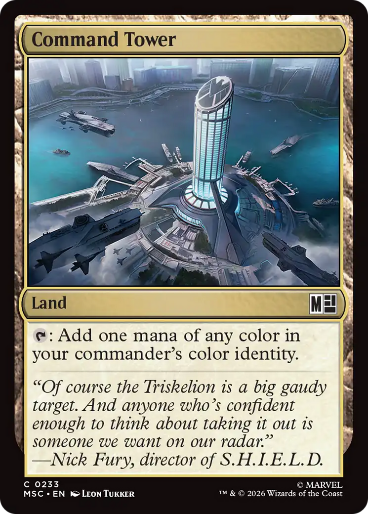 Command Tower [Marvel Super Heroes Commander] | Exor Games Bridgewater