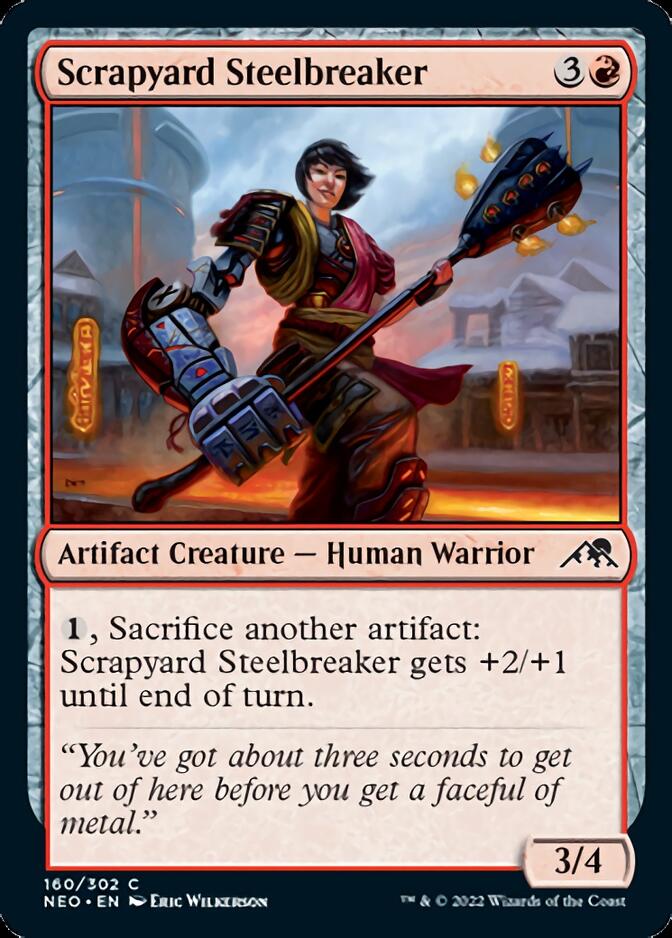 Scrapyard Steelbreaker [Kamigawa: Neon Dynasty] | Exor Games Bridgewater