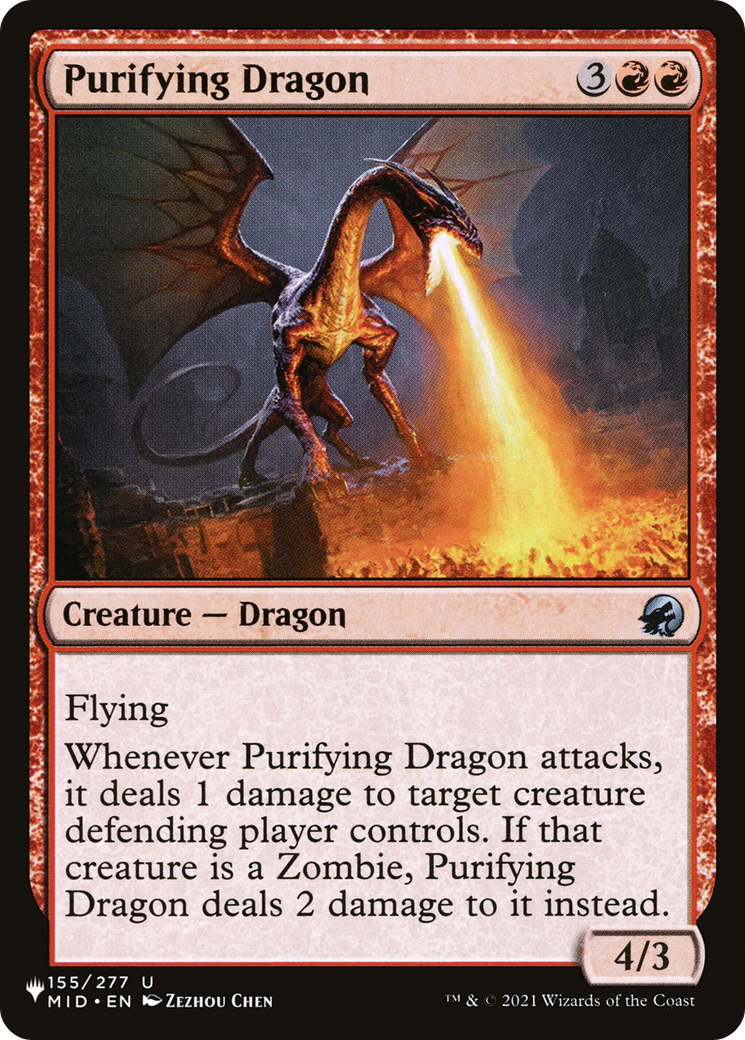 Purifying Dragon [The List Reprints] | Exor Games Bridgewater