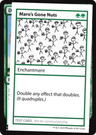 Maro's Gone Nuts (2021 Edition) [Mystery Booster Playtest Cards] | Exor Games Bridgewater