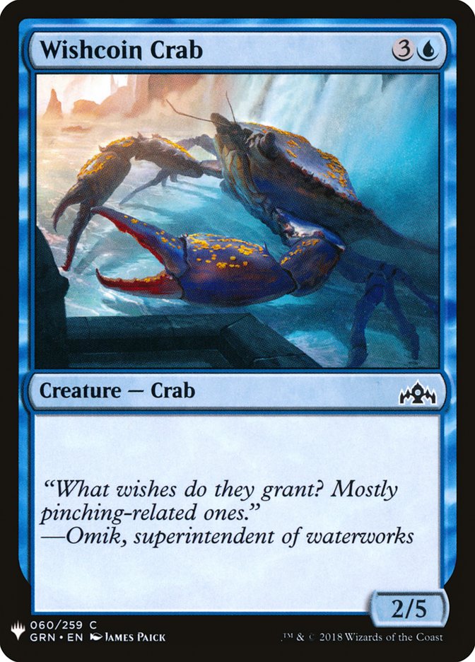 Wishcoin Crab [Mystery Booster] | Exor Games Bridgewater