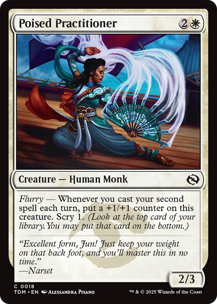 Poised Practitioner [Tarkir: Dragonstorm] | Exor Games Bridgewater