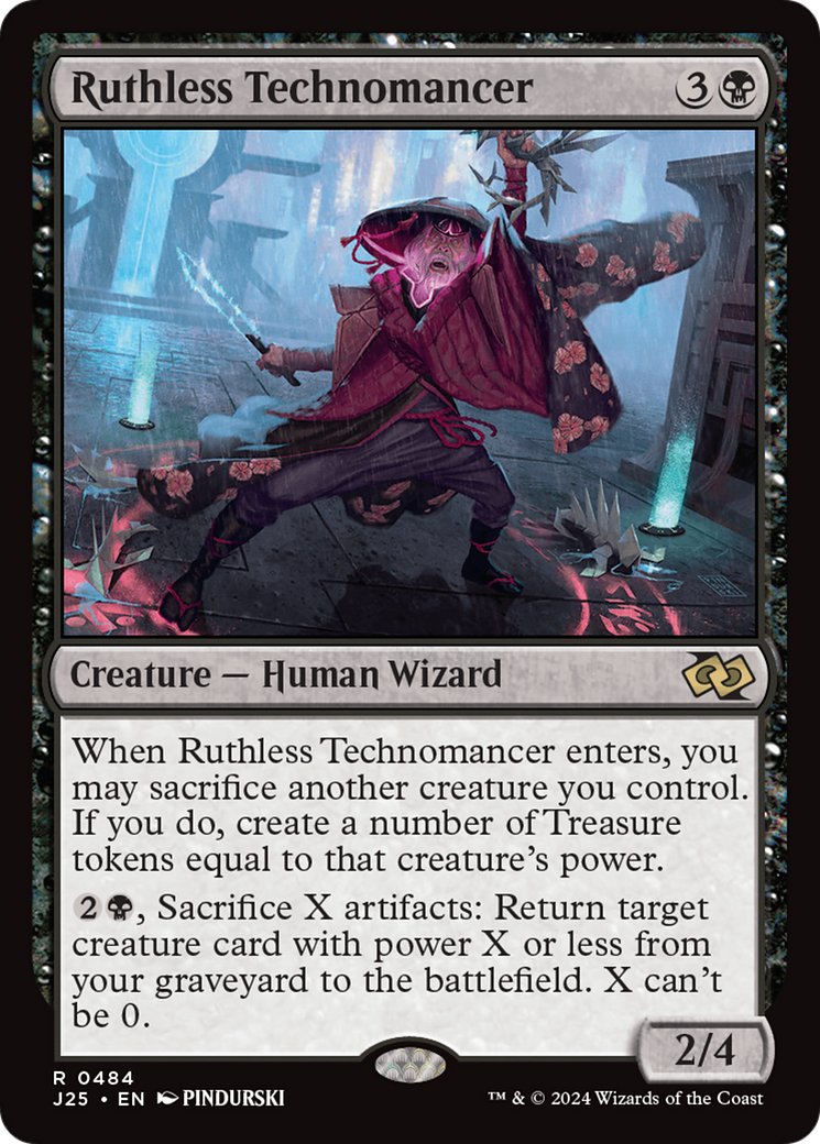 Ruthless Technomancer [Foundations Jumpstart] | Exor Games Bridgewater