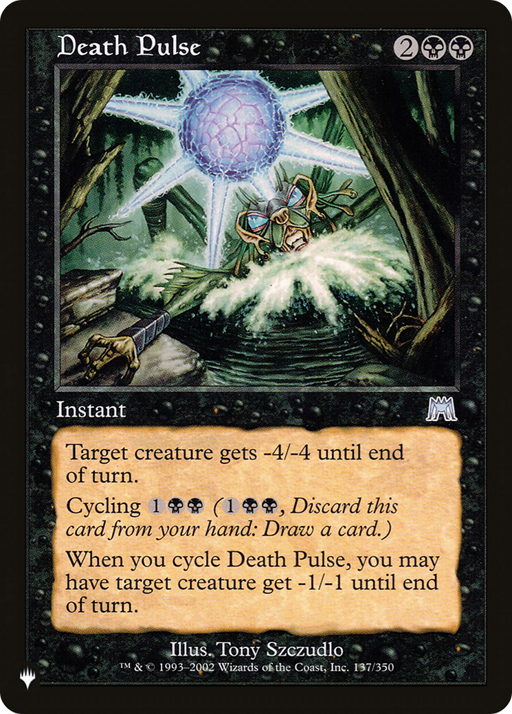 Death Pulse [The List] | Exor Games Bridgewater