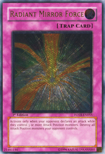 Radiant Mirror Force [FOTB-EN055] Ultimate Rare | Exor Games Bridgewater