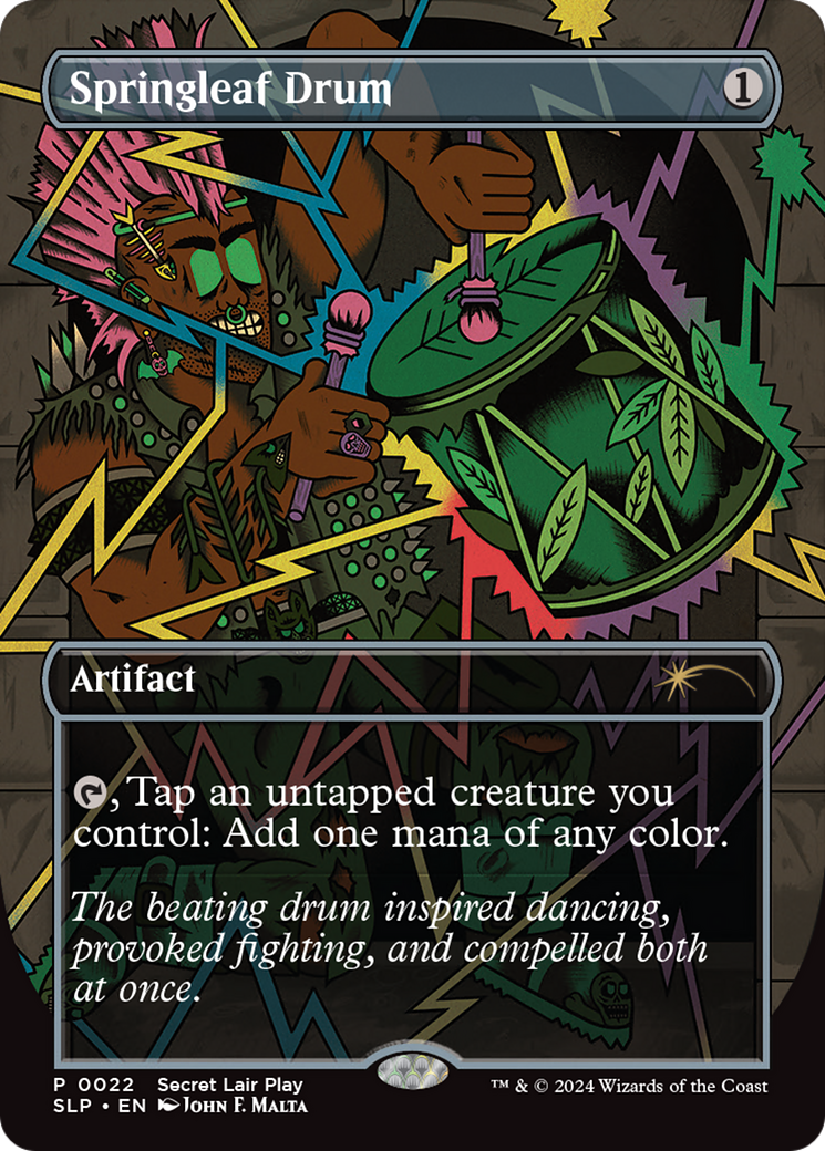 Springleaf Drum [Pro Tour Promos] | Exor Games Bridgewater