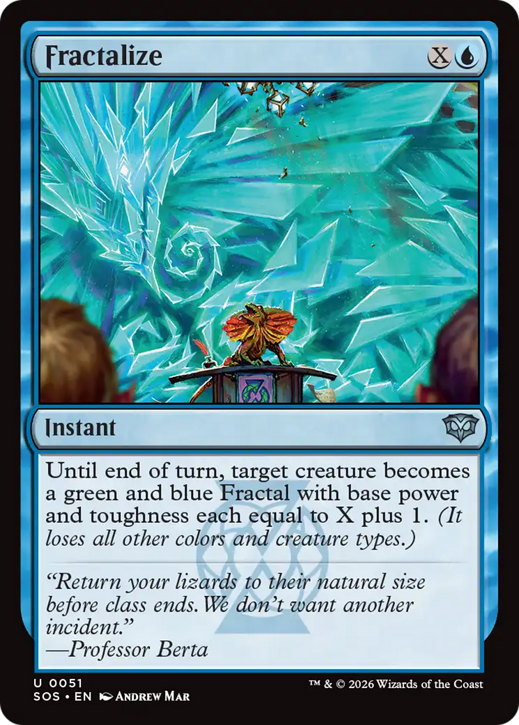 Fractalize [Secrets of Strixhaven] | Exor Games Bridgewater