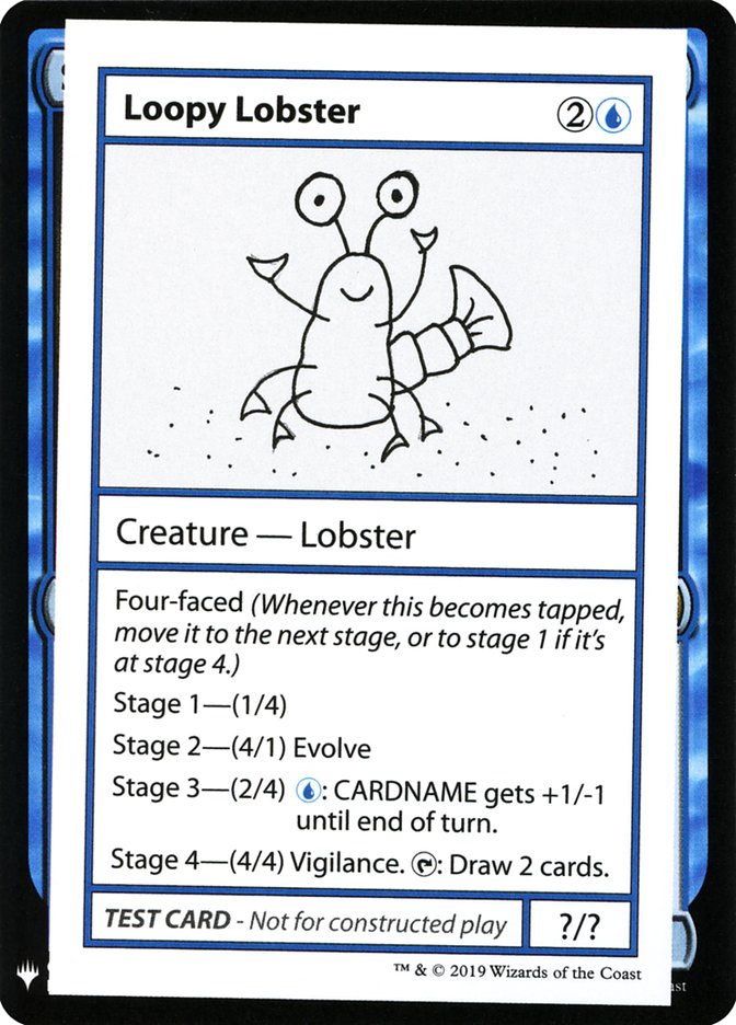 Loopy Lobster [Mystery Booster Playtest Cards] | Exor Games Bridgewater