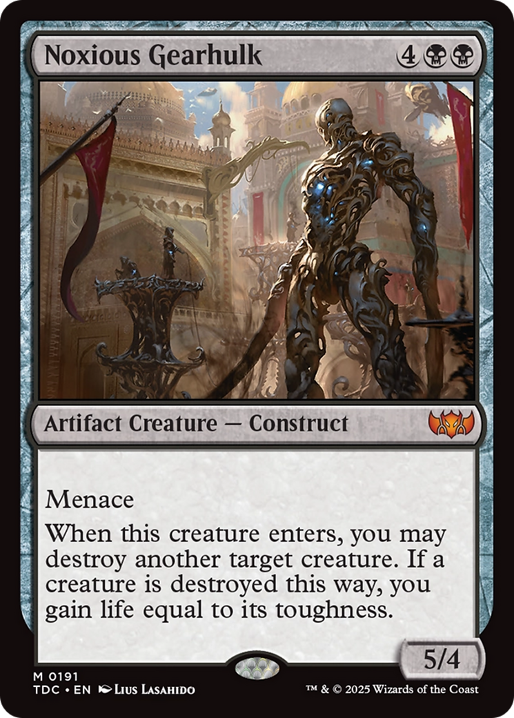 Noxious Gearhulk [Tarkir: Dragonstorm Commander] | Exor Games Bridgewater