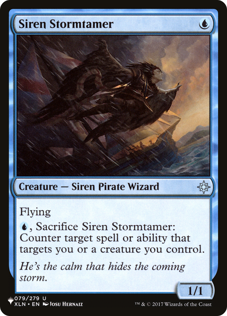 Siren Stormtamer [The List Reprints] | Exor Games Bridgewater