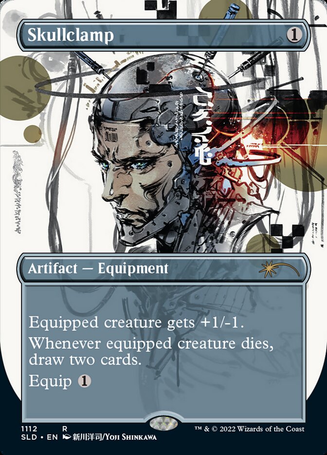 Skullclamp (Borderless) [Secret Lair Drop Series] | Exor Games Bridgewater