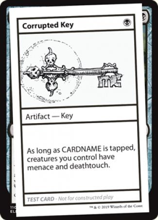 Corrupted Key (2021 Edition) [Mystery Booster Playtest Cards] | Exor Games Bridgewater