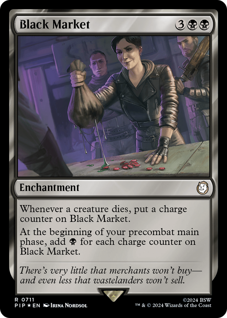 Black Market (Surge Foil) [Fallout] | Exor Games Bridgewater