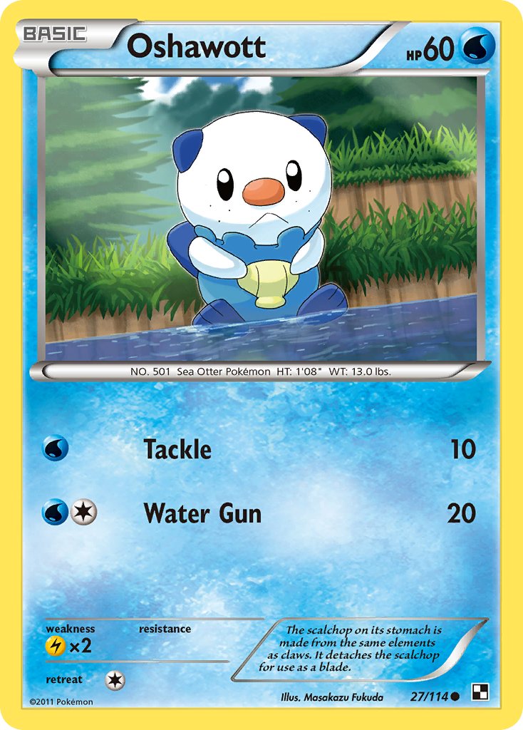 Oshawott (27/114) [Alternate Art Promos] | Exor Games Bridgewater