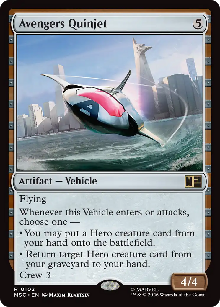 Avengers Quinjet [Marvel Super Heroes Commander] | Exor Games Bridgewater