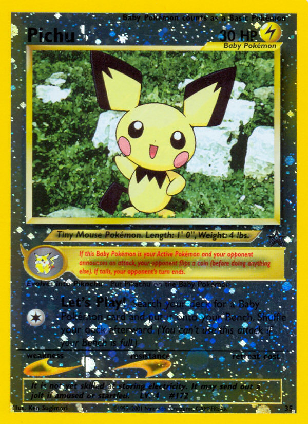 Pichu (35) [Wizards of the Coast: Black Star Promos] | Exor Games Bridgewater