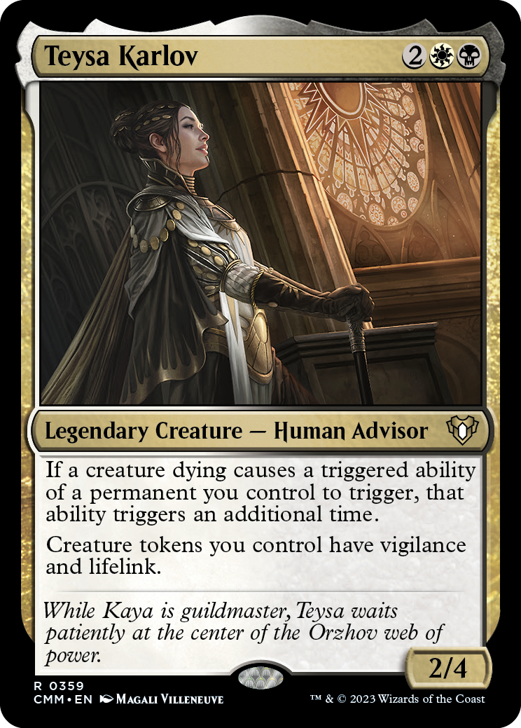 Teysa Karlov [Commander Masters] | Exor Games Bridgewater