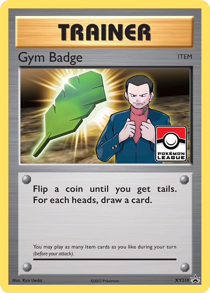 Gym Badge (XY210) (Giovanni) [XY: Black Star Promos] | Exor Games Bridgewater