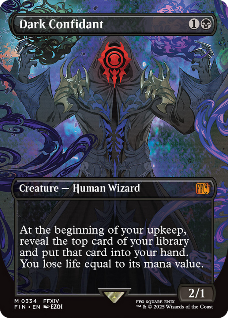 Dark Confidant (Borderless) [FINAL FANTASY] | Exor Games Bridgewater