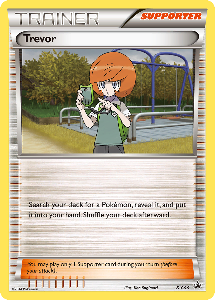 Trevor (XY33) [XY: Black Star Promos] | Exor Games Bridgewater