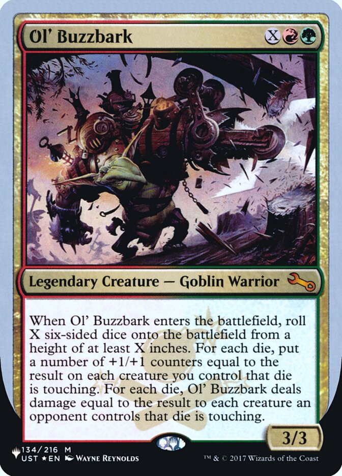 Ol' Buzzbark (Unfinity Foil Edition) [The List] | Exor Games Bridgewater