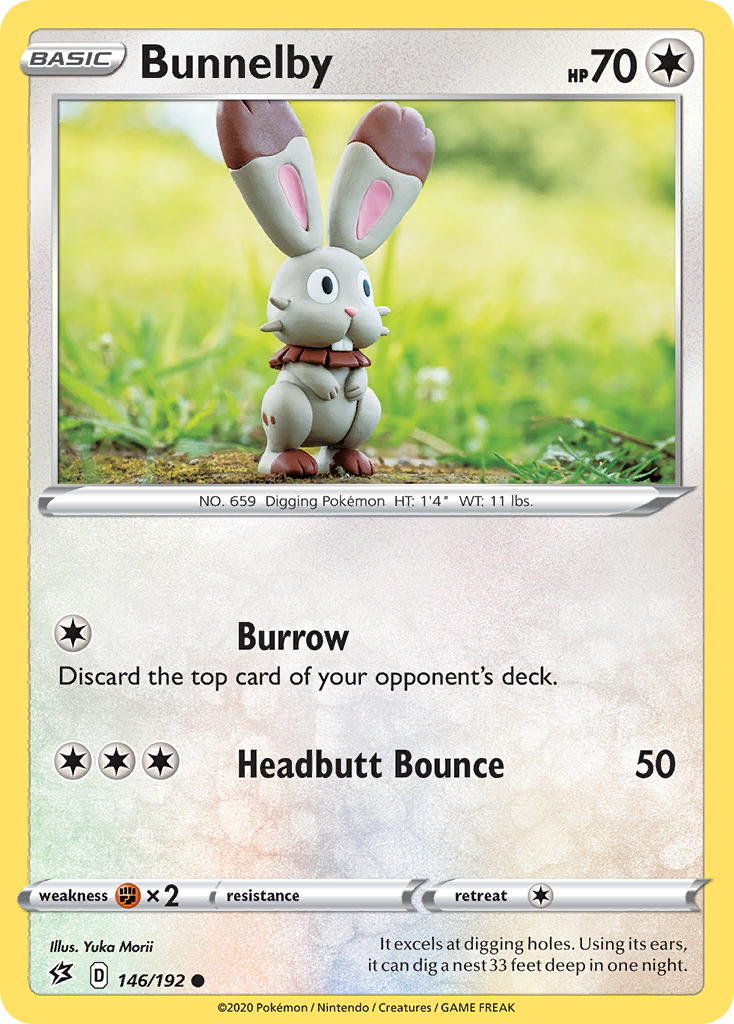 Bunnelby (146/192) [Sword & Shield: Rebel Clash] | Exor Games Bridgewater