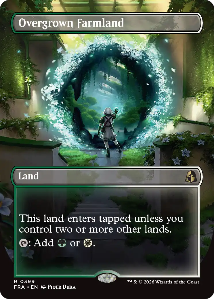 Overgrown Farmland (Borderless) [Reality Fracture] | Exor Games Bridgewater