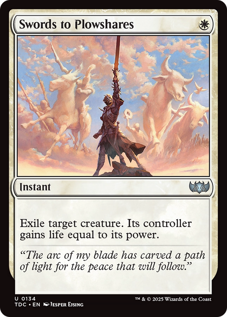 Swords to Plowshares [Tarkir: Dragonstorm Commander] | Exor Games Bridgewater