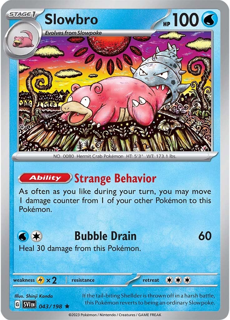 Slowbro (043/198) [Scarlet & Violet: Base Set] | Exor Games Bridgewater