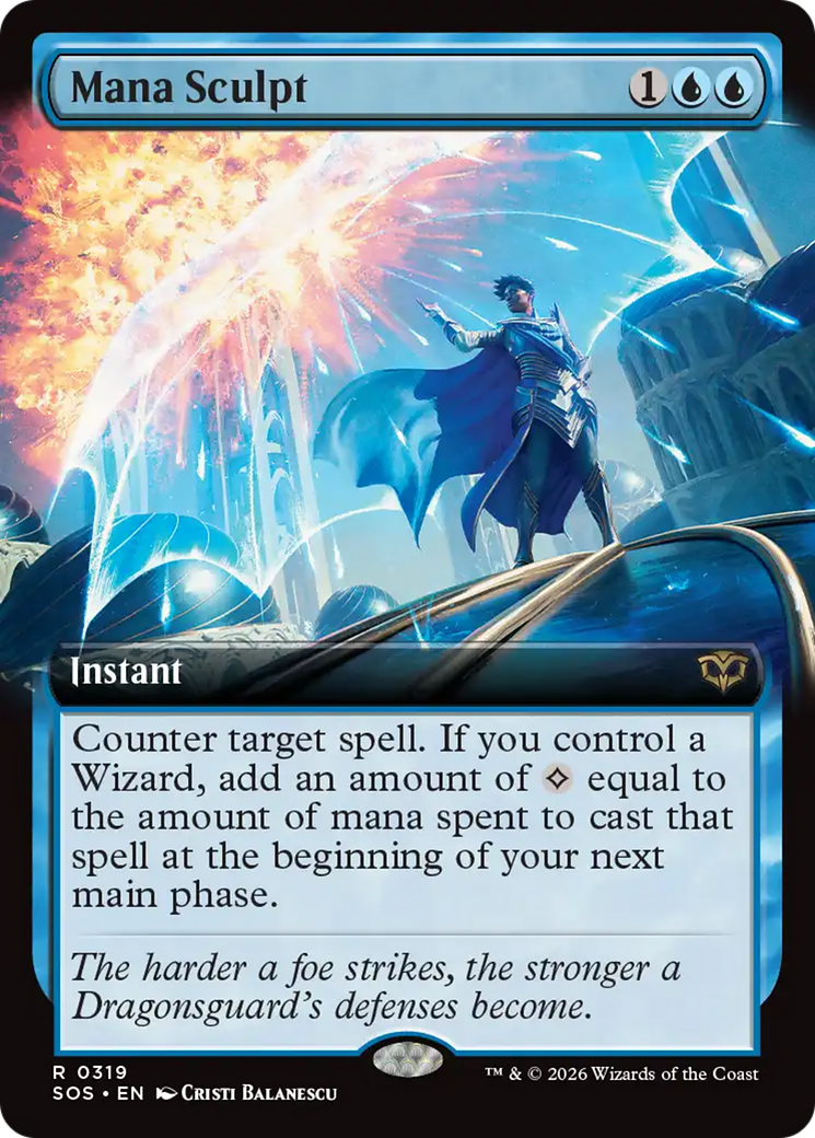 Mana Sculpt (Extended Art) [Secrets of Strixhaven] | Exor Games Bridgewater