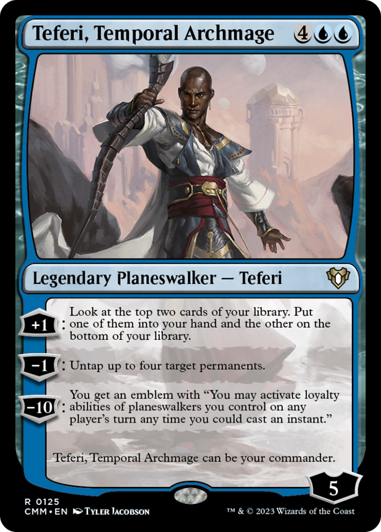 Teferi, Temporal Archmage [Commander Masters] | Exor Games Bridgewater