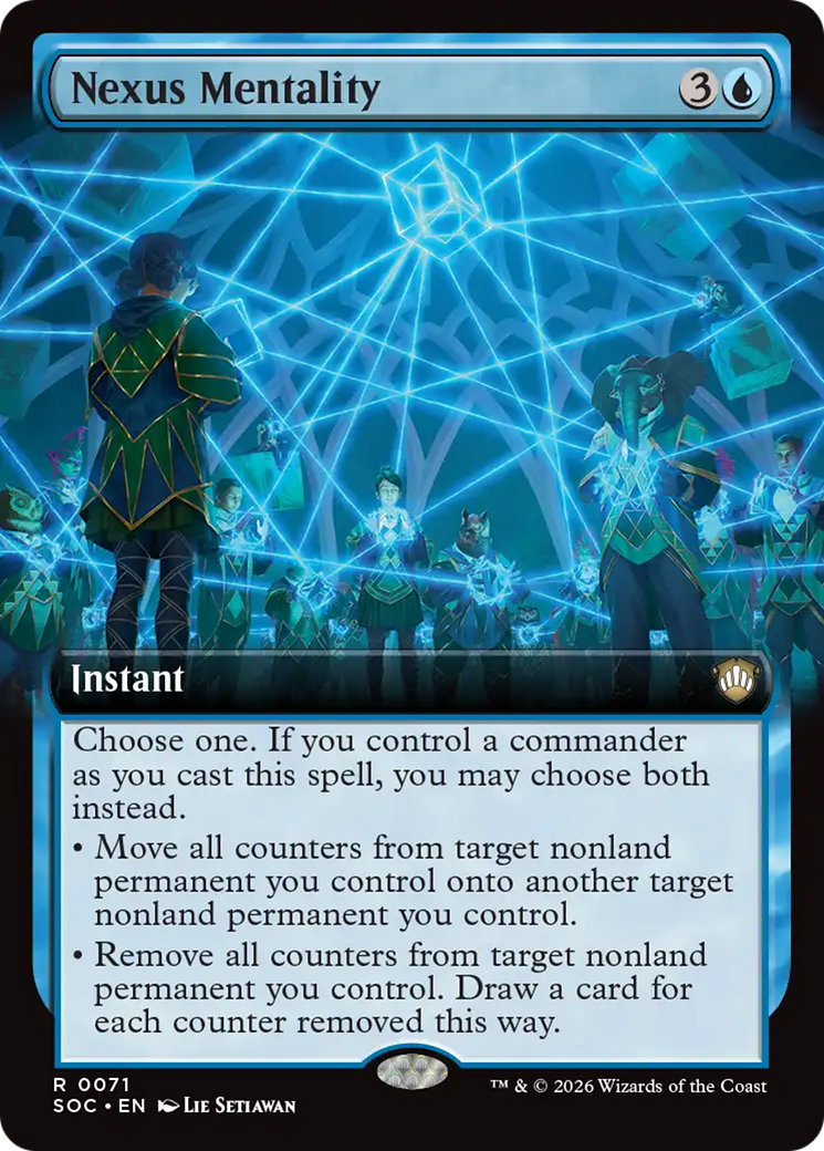 Nexus Mentality (Extended Art) [Secrets of Strixhaven Commander] | Exor Games Bridgewater