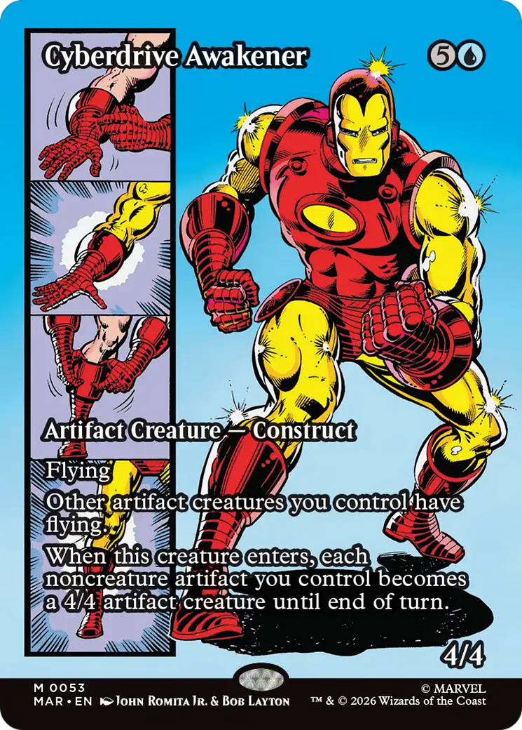 Cyberdrive Awakener (Borderless) [Marvel Universe: Eternal-Legal] | Exor Games Bridgewater