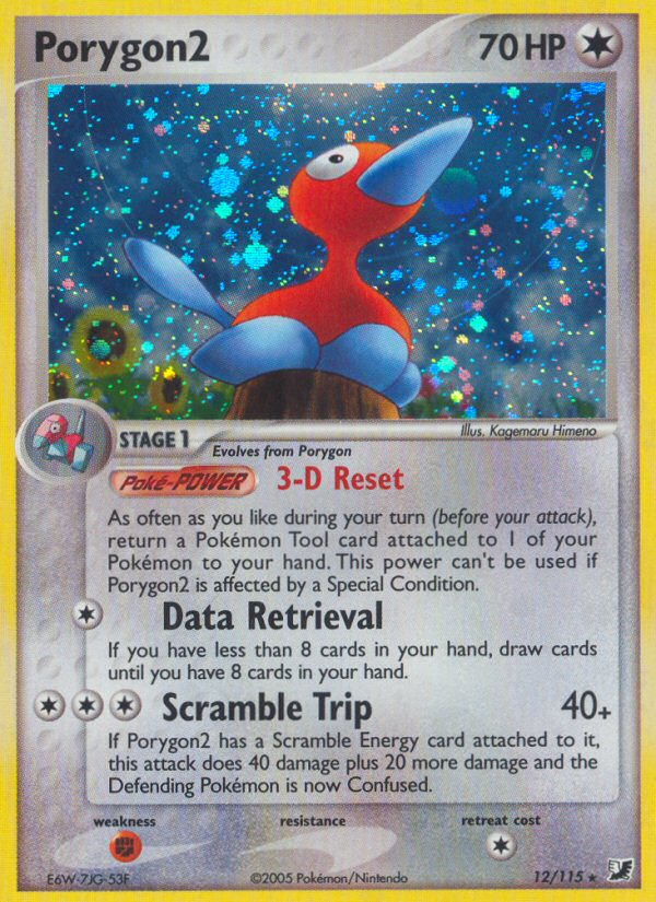 Porygon2 (12/115) [EX: Unseen Forces] | Exor Games Bridgewater