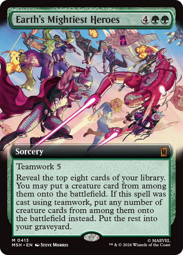 Earth's Mightiest Heroes (Extended Art) [Marvel Super Heroes] | Exor Games Bridgewater