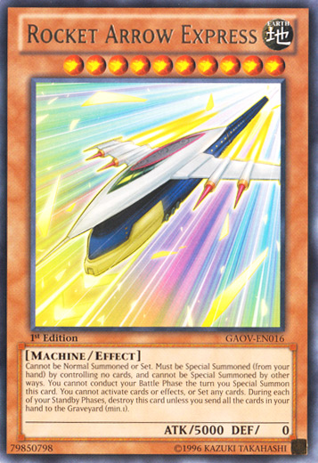 Rocket Arrow Express [GAOV-EN016] Rare | Exor Games Bridgewater