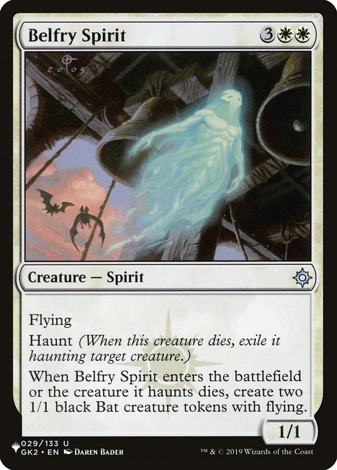 Belfry Spirit [The List] | Exor Games Bridgewater