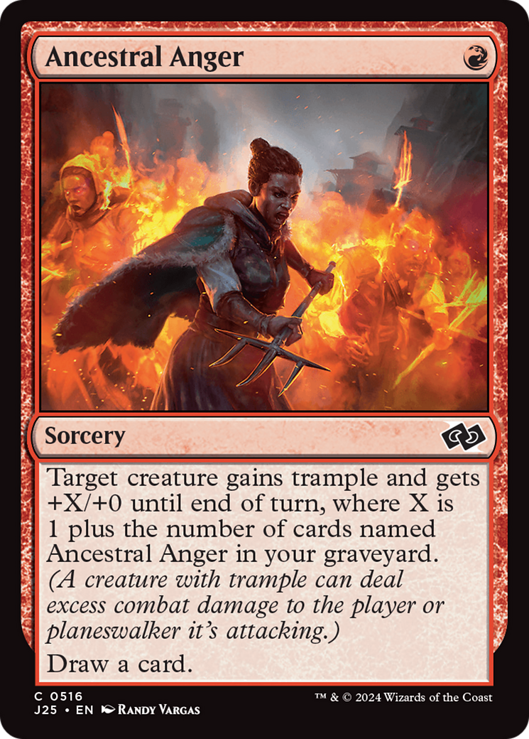 Ancestral Anger [Foundations Jumpstart] | Exor Games Bridgewater
