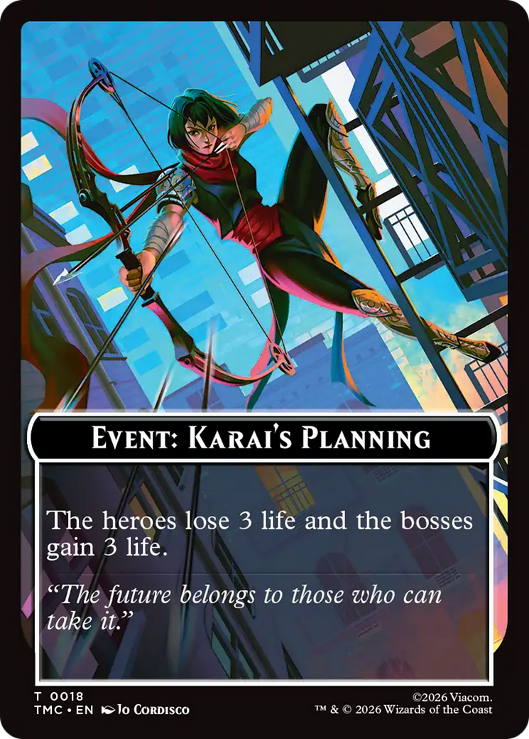 Event: Karai's Planning [Teenage Mutant Ninja Turtles Commander Tokens] | Exor Games Bridgewater