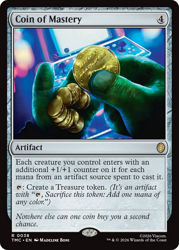 Coin of Mastery [Teenage Mutant Ninja Turtles Commander] | Exor Games Bridgewater