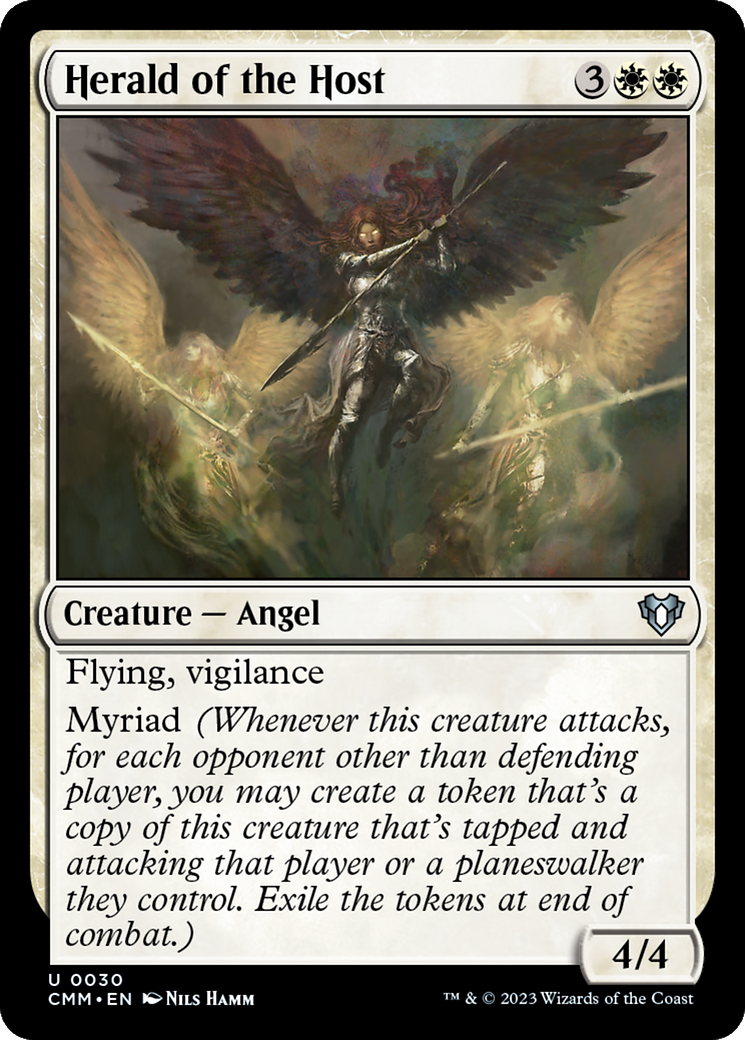 Herald of the Host [Commander Masters] | Exor Games Bridgewater
