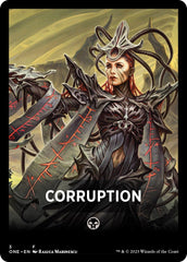 Corruption Theme Card [Phyrexia: All Will Be One Tokens] | Exor Games Bridgewater