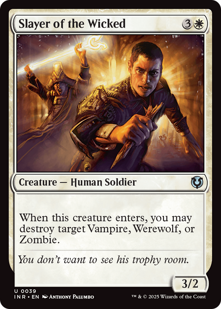 Slayer of the Wicked [Innistrad Remastered] | Exor Games Bridgewater