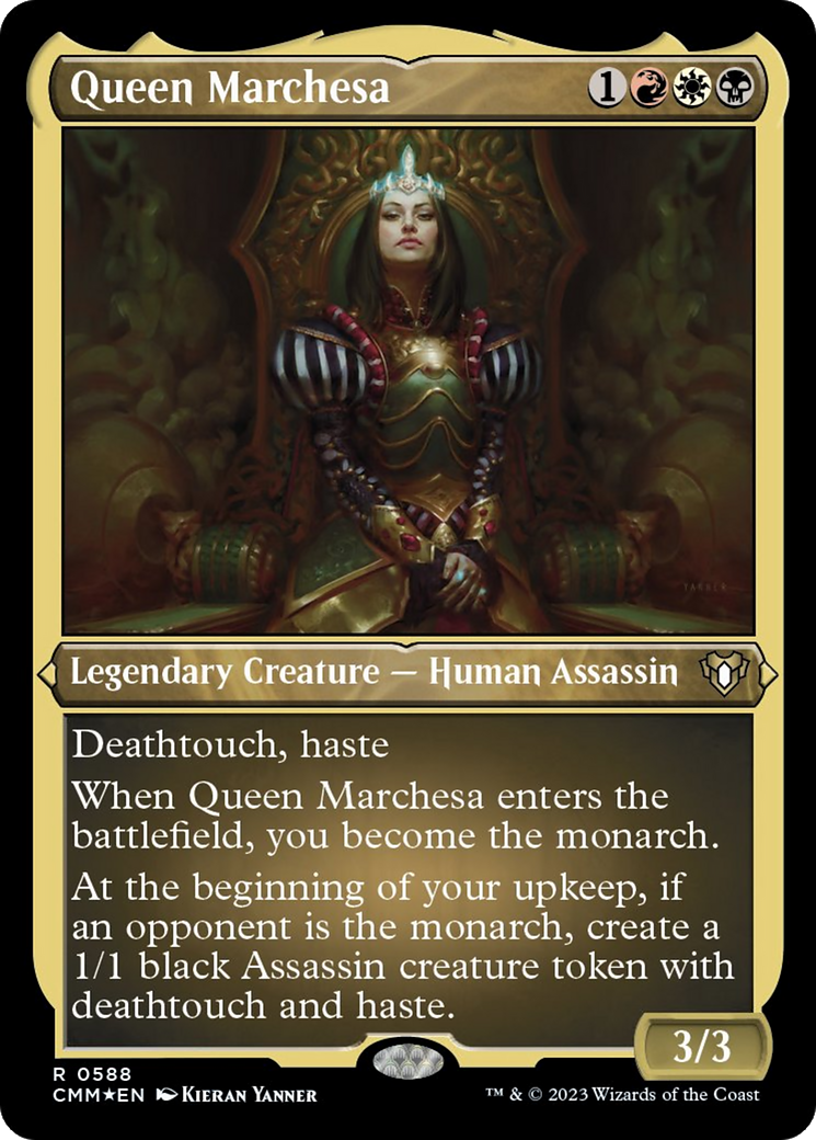 Queen Marchesa (Foil Etched) [Commander Masters] | Exor Games Bridgewater