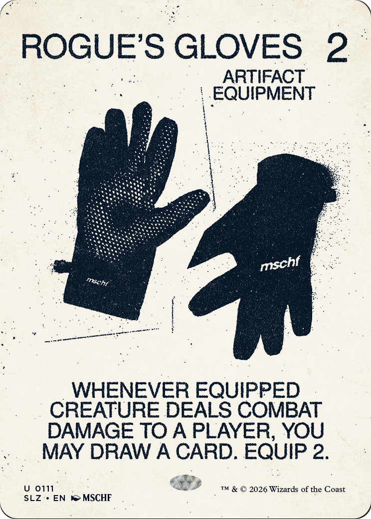 Rogue's Gloves (0111) [Secret Lair x MSCHF: The Zeta Set] | Exor Games Bridgewater